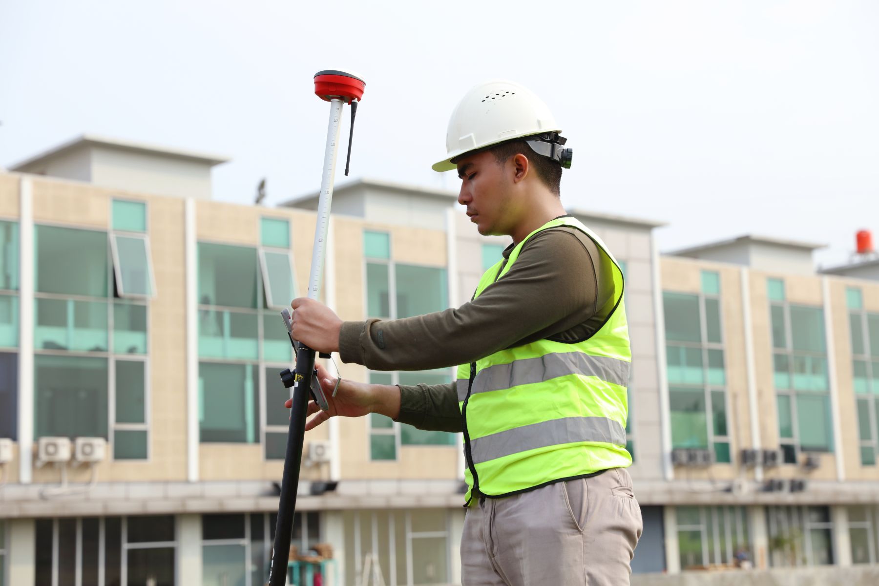 Kiểm tra sai số đo bù nghiêng IMU trên máy Geomate SG20 AR